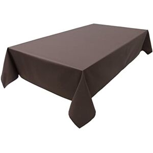 Lemos Home Högkvalitativ bordsduk bordslinne av 100% bomullssamling, koncept, valbar färg och storlek (bordsduk – 120 x 160 cm, choklad) Lemos Home Högkvalitativ bordsduk bordslinne av 100% bomullssamling, koncept, valbar färg och storlek (bordsduk – 120 x 160 cm, choklad)