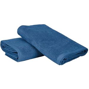 Ruggeri Set med 2 dusch- och badhanddukar 70x140 cm 100% ren extra mjuk bomull handdukssamling låt oss färg! (blå) Ruggeri Set med 2 dusch- och badhanddukar 70x140 cm 100% ren extra mjuk bomull handdukssamling låt oss färg! (blå)