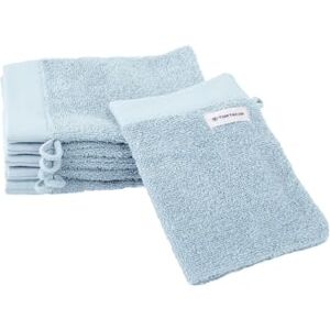 TOM TAILOR HOME - Sky Blue Effen gekleurde vasklappar - Badset TOM TAILOR HOME - Sky Blue Effen gekleurde vasklappar - Badset