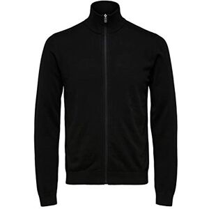 SELECTED HOMME kofta dragkedja, Svart (Black), XXL SELECTED HOMME kofta dragkedja, Svart (Black), XXL
