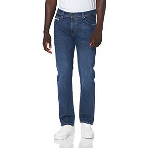bugatti Herrjeans denim modern passform fem fickor bomull stretch, blå, 30W 32L bugatti Herrjeans denim modern passform fem fickor bomull stretch, blå, 30W 32L