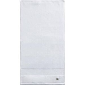 Lacoste Heritage Supima bomullshandduk Vit - Handduk Lacoste Heritage Supima bomullshandduk Vit - Handduk