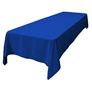 LA Linen LA Linne polyester poplin rektangulär bordsduk 152.4 x 366 x 0.04 cm Kungsblå LA Linen LA Linne polyester poplin rektangulär bordsduk 152.4 x 366 x 0.04 cm Kungsblå
