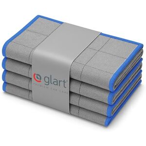 Glart 44C4B 4 x koldukar, fönsterrengöringsdukar, fönsterduk, fönsterduk, bil-dukar, mikrofiberglasdukar, bil, fönsterduk utan ränder och ränder, skivor polerdukar, luddfria 50 x 40 cm, 400 GSM Glart 44C4B 4 x koldukar, fönsterrengöringsdukar, fönsterduk, fönsterduk, bil-dukar, mikrofiberglasdukar, bil, fönsterduk utan ränder och ränder, skivor polerdukar, luddfria 50 x 40 cm, 400 GSM