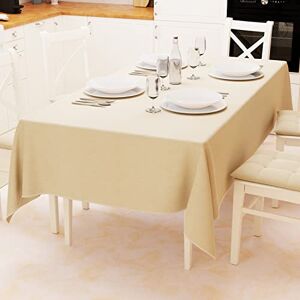 PETTI Artigiani Italiani Rektangulär Bordduk, Elegant Bordduk, Enfärgad Bomull, Bordsskydd, Sand bordsduk X6-sits (140 x 180 cm), 100% Tillverkad i Italien PETTI Artigiani Italiani Rektangulär Bordduk, Elegant Bordduk, Enfärgad Bomull, Bordsskydd, Sand bordsduk X6-sits (140 x 180 cm), 100% Tillverkad i Italien