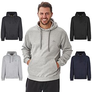 Iron Mountain Herr mjuk fleece pullover huvtröja med huva, återvunnet garn miljövänlig topp, ljusgrå märg, X-Large Iron Mountain Herr mjuk fleece pullover huvtröja med huva, återvunnet garn miljövänlig topp, ljusgrå märg, X-Large