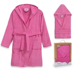 Interbaby Extra mjuk frotté enkel badrock med hög absorptionsförmåga., Färg: rosa, 14 años Interbaby Extra mjuk frotté enkel badrock med hög absorptionsförmåga., Färg: rosa, 14 años