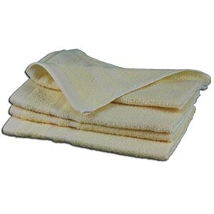 GOZZE Gözze Gästhandduk set om 4, 100% bomull, 30 x 30 cm, sylt, vanilj, 7881-14-A3 GOZZE Gözze Gästhandduk set om 4, 100% bomull, 30 x 30 cm, sylt, vanilj, 7881-14-A3
