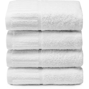 Top Towel 4 Handdukar Handfat eller Händer -Vita Handdukar Hotell Stora Badhanddukar 100% Bomull Vit 50 x 100 cm Top Towel 4 Handdukar Handfat eller Händer -Vita Handdukar Hotell Stora Badhanddukar 100% Bomull Vit 50 x 100 cm