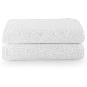 Top Towel Set med 2 Bad- eller duschhanddukar Badhanddukar 100% bomull 500g/m2 Åtgärd 70x140cms Top Towel Set med 2 Bad- eller duschhanddukar Badhanddukar 100% bomull 500g/m2 Åtgärd 70x140cms