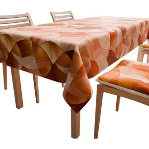 PETTI Artigiani Italiani Bordsduk, Bordsduk, Köksduk i Bomull Blå Cirkel Design X12 Platser (140x240cm) 100% Tillverkad i Italien PETTI Artigiani Italiani Bordsduk, Bordsduk, Köksduk i Bomull Blå Cirkel Design X12 Platser (140x240cm) 100% Tillverkad i Italien