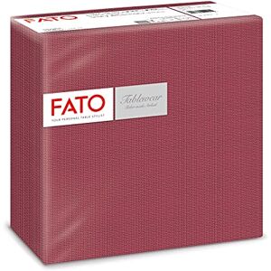 FATO Torra pappersservetter, Airlaid, Tyg Effect, 50-pack servetter, 40 x 40 vikta i 4, Dekoration Shade Bordeaux FATO Torra pappersservetter, Airlaid, Tyg Effect, 50-pack servetter, 40 x 40 vikta i 4, Dekoration Shade Bordeaux