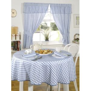 Emma Barclay Molly Gingham rutig bordsduk, blå, 132 x 132 cm Emma Barclay Molly Gingham rutig bordsduk, blå, 132 x 132 cm