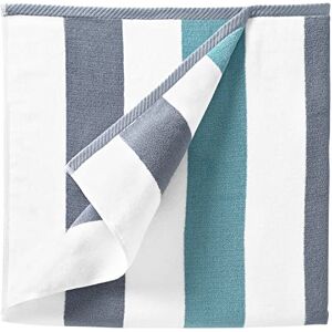 Laguna Beach Textile Company Laguna Beach Textile Co. Randig Cabana strandhandduk – överdimensionerad, plysch 630 GSM bomull – stengrå och havsglas grön Laguna Beach Textile Company Laguna Beach Textile Co. Randig Cabana strandhandduk – överdimensionerad, plysch 630 GSM bomull – stengrå och havsglas grön