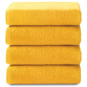 Top Towel Plus badhanddukar 4 ansiktshanddukar eller bidéhanddukar 30 x 50 cm 100% bomull guld Top Towel Plus badhanddukar 4 ansiktshanddukar eller bidéhanddukar 30 x 50 cm 100% bomull guld