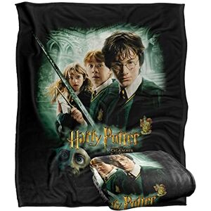 LOGOVISION HARRY POTTER Silkeslen Touch Supermjuk överkastfilt 152 x 127 cm LOGOVISION HARRY POTTER Silkeslen Touch Supermjuk överkastfilt 152 x 127 cm