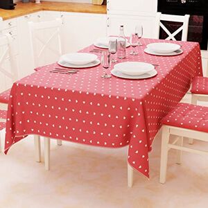 PETTI Artigiani Italiani PETTI Artigiani Italienska Duk, Bordsduk, Bordsduk, Kök i Bomull Design Hjärtan Röd X6-sits (140 x 180 cm) 100% Made in Italy PETTI Artigiani Italiani PETTI Artigiani Italienska Duk, Bordsduk, Bordsduk, Kök i Bomull Design Hjärtan Röd X6-sits (140 x 180 cm) 100% Made in Italy