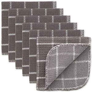 DII Fönsterruta, bomullspolyestermesh polyester, grå/vit, 12 x 12 DII Fönsterruta, bomullspolyestermesh polyester, grå/vit, 12 x 12