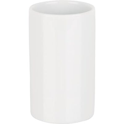 Spirella tube tandborstkopp, steingut, vit Spirella tube tandborstkopp, steingut, vit