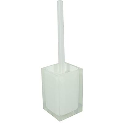 Gedy Auckland vit toalettborste, mått och vikt: 37,5 x 9,8 x 9,8 cm och 0,855 kg, tillverkad av högkvalitativt transparent harts, toalettborste design av R&S , handgjord, 2 års garanti Gedy Auckland vit toalettborste, mått och vikt: 37,5 x 9,8 x 9,8 cm och 0,855 kg, tillverkad av högkvalitativt transparent harts, toalettborste design av R&S , handgjord, 2 års garanti