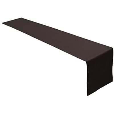 Lemos Home Högkvalitativ bordslöpare bordslinne av 100% bomullssamling, valbar färg och storlek (bordslöpare – 40 x 180 cm, choklad) Lemos Home Högkvalitativ bordslöpare bordslinne av 100% bomullssamling, valbar färg och storlek (bordslöpare – 40 x 180 cm, choklad)