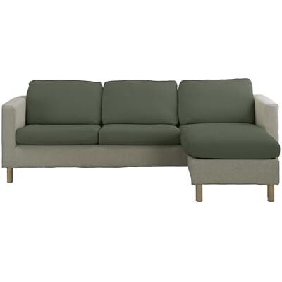 Estoralis Java Bielastiskt sofföverdrag och ryggstöd Superstretchigt tyg C-12 mörkgrön Storlek L (50–85 cm x 95–130 cm och 10–20 cm höjd Estoralis Java Bielastiskt sofföverdrag och ryggstöd Superstretchigt tyg C-12 mörkgrön Storlek L (50–85 cm x 95–130 cm och 10–20 cm höjd