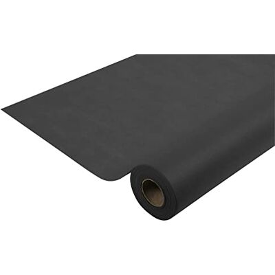 Pro Nappe Pronappe bordsduk R780621I 5-pack engångsdukar av Spunbond-fleece längd 6 m bredd 1,20 m (per rulle) färg svart slitstarkt, vattenavvisande och avtorkbart material Pro Nappe Pronappe bordsduk R780621I 5-pack engångsdukar av Spunbond-fleece längd 6 m bredd 1,20 m (per rulle) färg svart slitstarkt, vattenavvisande och avtorkbart material