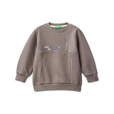 United Boys Maglia G/C M/L 3wncg200t huvtröja, Grigio, UK, grigio, L United Boys Maglia G/C M/L 3wncg200t huvtröja, Grigio, UK, grigio, L