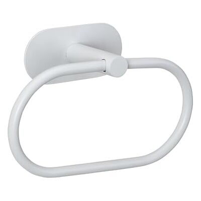 Wenko Turbo-Loc® Handduksring Orea White matt, handdukshållare av rostfritt stål, 20,5 x 12,5 x 7,5 cm, vit Wenko Turbo-Loc® Handduksring Orea White matt, handdukshållare av rostfritt stål, 20,5 x 12,5 x 7,5 cm, vit