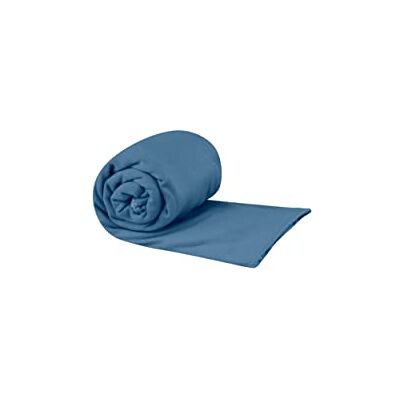 Sea to Summit – fickmikrofiberhandduk M – handduk – liten förpackningsstorlek – ultraabsorberande och snabbtorkande – viskande ljus – hängögla och fodral – för backpacking – 50 x 100 cm – månljusblå – Sea to Summit – fickmikrofiberhandduk M – handduk – liten förpackningsstorlek – ultraabsorberande och snabbtorkande – viskande ljus – hängögla och fodral – för backpacking – 50 x 100 cm – månljusblå –