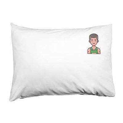 Bona Basics , Dekorativa prydnadskuddöverdrag, heminredning, soffa, cafeteria, storlek: 50 x 35 cm, färg: vit Bona Basics , Dekorativa prydnadskuddöverdrag, heminredning, soffa, cafeteria, storlek: 50 x 35 cm, färg: vit