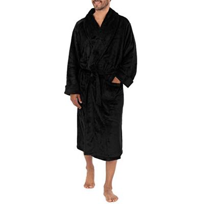Izod Herr Comfort-Soft fleece-rock badrock, svart, XXL/3XL Izod Herr Comfort-Soft fleece-rock badrock, svart, XXL/3XL