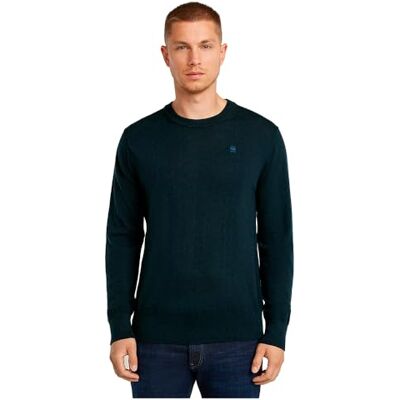 G-STAR RAW Premium core r Knit, Blå (Salute D25174-d847-c742), XS G-STAR RAW Premium core r Knit, Blå (Salute D25174-d847-c742), XS