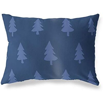 Bonamaison dekorativt kuddöverdrag blå, överdrag till prydnadskudde, heminredning örngott för vardagsrum, soffa, sovrum, storlek: 35 x 50 cm – designad och tillverkad i Turkiet Bonamaison dekorativt kuddöverdrag blå, överdrag till prydnadskudde, heminredning örngott för vardagsrum, soffa, sovrum, storlek: 35 x 50 cm – designad och tillverkad i Turkiet