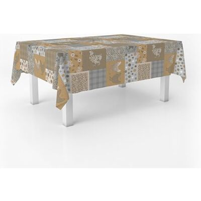 ECOMMERC3 Rektangulär bordsduk bordsduk i storlek 140 x 140 cm stil, hållbarhet och lätt att rengöra för ditt bord oljeduk fläckbeständig och vattentät ECOMMERC3 Rektangulär bordsduk bordsduk i storlek 140 x 140 cm stil, hållbarhet och lätt att rengöra för ditt bord oljeduk fläckbeständig och vattentät