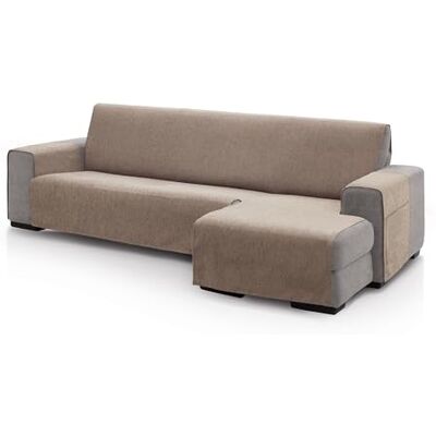 ECOMMERC3 Överdrag till soffa schäslong för höger arm ryggstorlek 240 cm Överdrag soffa schäslong färg linne mjuk känsla 100% tillverkad i Spanien ECOMMERC3 Överdrag till soffa schäslong för höger arm ryggstorlek 240 cm Överdrag soffa schäslong färg linne mjuk känsla 100% tillverkad i Spanien