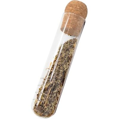 NERTHUS Teinfuser i glas med korkpropp, tefilter för löste, återanvändbar infuser för koppar och infusioner NERTHUS Teinfuser i glas med korkpropp, tefilter för löste, återanvändbar infuser för koppar och infusioner