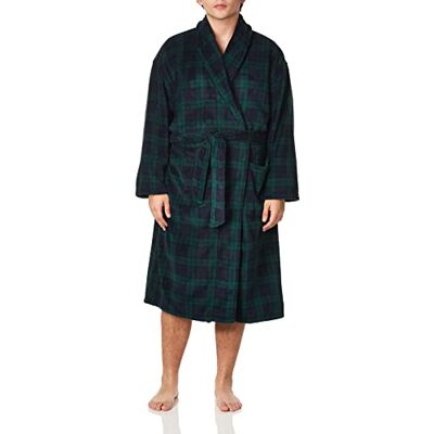 Nautica Långärmad mysig mjuk badrock i plysch med sjalkrage, one size Nautica Långärmad mysig mjuk badrock i plysch med sjalkrage, one size