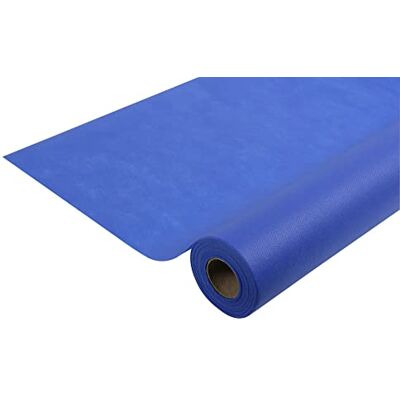Pro Nappe Pronappe bordsduk R780646I 5-pack engångsdukar av Spunbond-fleece längd 6 m bredd 1,20 m (per rulle) färg marinblå rivbeständigt, vattenavvisande och avtorkbart material Pro Nappe Pronappe bordsduk R780646I 5-pack engångsdukar av Spunbond-fleece längd 6 m bredd 1,20 m (per rulle) färg marinblå rivbeständigt, vattenavvisande och avtorkbart material