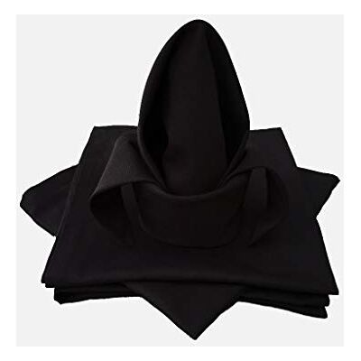 Lemos Home tygservett av bomull 45 x 45 cm servett 4 stycken (svart) Lemos Home tygservett av bomull 45 x 45 cm servett 4 stycken (svart)