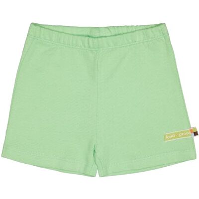 loud + proud unisex barn från muslin Jersey, gjord av ekologisk bomull, GOTS certifierade lediga shorts, opal, 62-68 loud + proud unisex barn från muslin Jersey, gjord av ekologisk bomull, GOTS certifierade lediga shorts, opal, 62-68