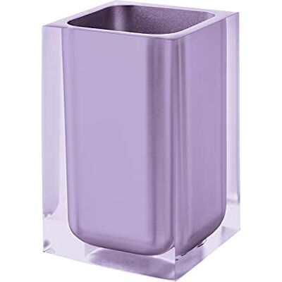GEDY Auckland Lila Resin Tandborstställ - Badrumsaccessoar GEDY Auckland Lila Resin Tandborstställ - Badrumsaccessoar