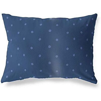 Bonamaison dekorativt kuddöverdrag blå, överdrag till prydnadskudde, heminredning örngott för vardagsrum, soffa, sovrum, storlek: 35 x 50 cm – designad och tillverkad i Turkiet Bonamaison dekorativt kuddöverdrag blå, överdrag till prydnadskudde, heminredning örngott för vardagsrum, soffa, sovrum, storlek: 35 x 50 cm – designad och tillverkad i Turkiet