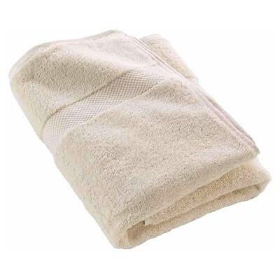 Douceur d'Intérieur , Duschlakan (70 x 130 cm) Elegans sand, 100% bomull enfärgad Douceur d'Intérieur , Duschlakan (70 x 130 cm) Elegans sand, 100% bomull enfärgad
