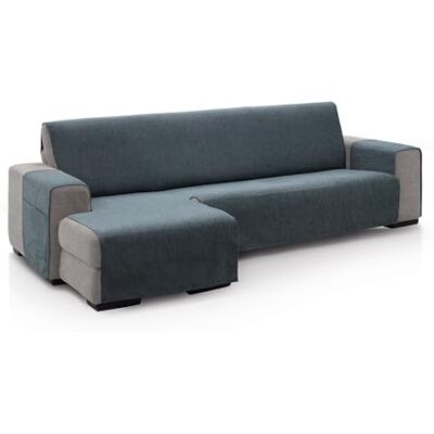 ECOMMERC3 Överdrag till vänster arm schäslong 240 cm Överdrag soffa schäslong färg mörkgrå mjuk känsla 100% tillverkad i Spanien ECOMMERC3 Överdrag till vänster arm schäslong 240 cm Överdrag soffa schäslong färg mörkgrå mjuk känsla 100% tillverkad i Spanien