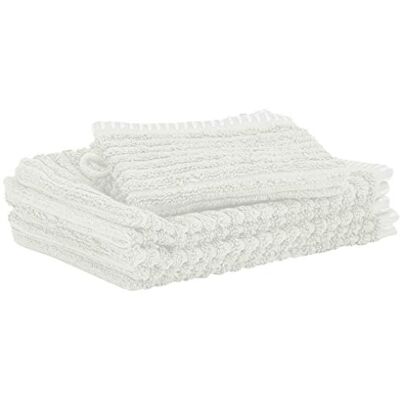 Heckett Lane Bath Wash Cloth, 60% bambu viskos, 40% bomull, halkblå, 16 x 21 cm, 6,0 stycken Heckett Lane Bath Wash Cloth, 60% bambu viskos, 40% bomull, halkblå, 16 x 21 cm, 6,0 stycken