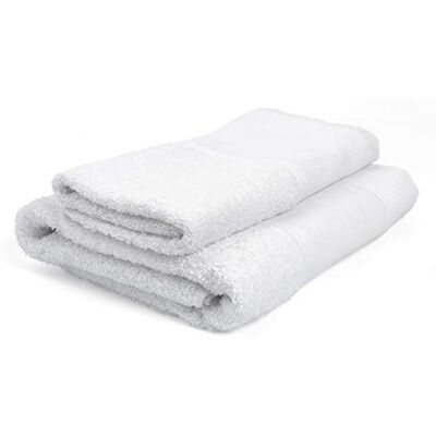 FILET Ago.fil S.r.l. Handdukar Set (1+1) att Brodera Par, 100Percent_Bomull, Vit, 60X105 – 40X60, 2 enheter FILET Ago.fil S.r.l. Handdukar Set (1+1) att Brodera Par, 100Percent_Bomull, Vit, 60X105 – 40X60, 2 enheter