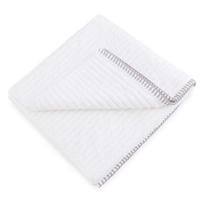Heckett Lane Bath Guest Towel, 60% bambu viskos, 40% bomull, vit, 30 x 50 cm, 6,0 stycken Heckett Lane Bath Guest Towel, 60% bambu viskos, 40% bomull, vit, 30 x 50 cm, 6,0 stycken