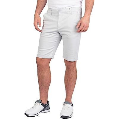 Island Green herr bomull stretch grepp midjeshorts, ljusgrå, 30W Island Green herr bomull stretch grepp midjeshorts, ljusgrå, 30W