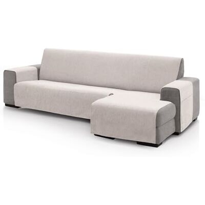 ECOMMERC3 Överdrag till soffa schäslong för höger arm ryggstorlek 240 cm sofföverdrag schäslong naturlig färg mjuk känsla 100% tillverkad i Spanien ECOMMERC3 Överdrag till soffa schäslong för höger arm ryggstorlek 240 cm sofföverdrag schäslong naturlig färg mjuk känsla 100% tillverkad i Spanien